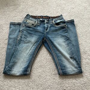 Men’s Rock Revival Jeans- Daybreak, Slim Boot